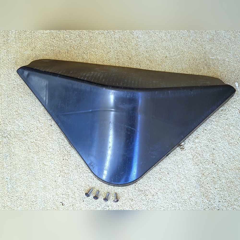 Black Plastic BOB DUALLIE FRONT NOSE TIP PART - REVOLUTION DOUBLE ●•°